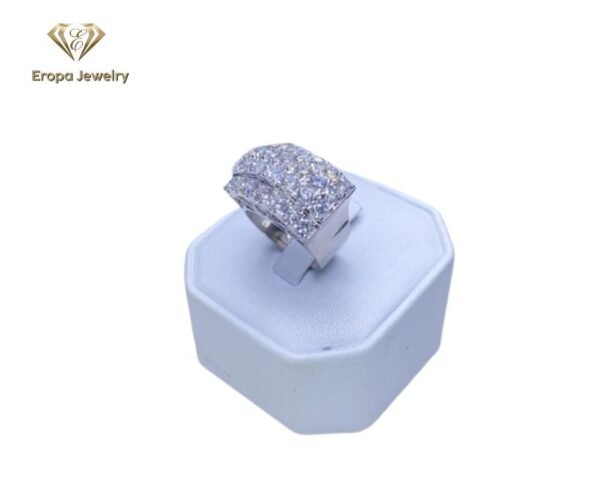 Cincin Berlian Listring delapan Baris