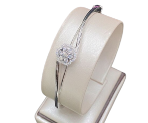 Gelang Bangle model Bulat Berlian