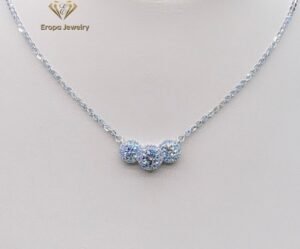 Kalung Berlian Model 3 Bulatan