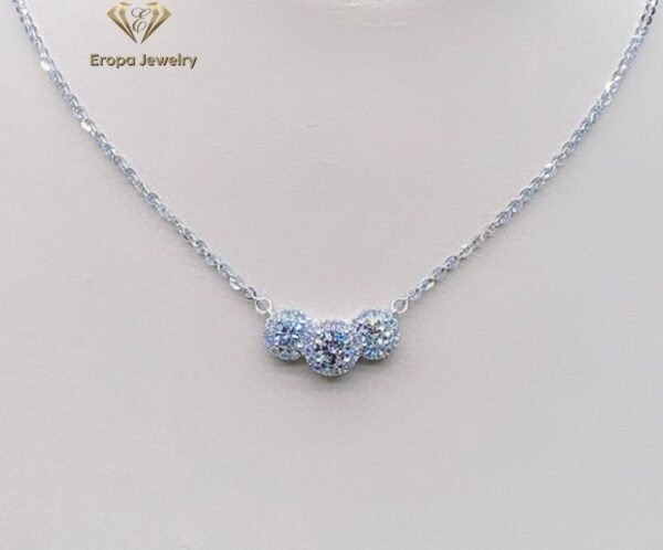 Kalung Berlian Model 3 Bulatan